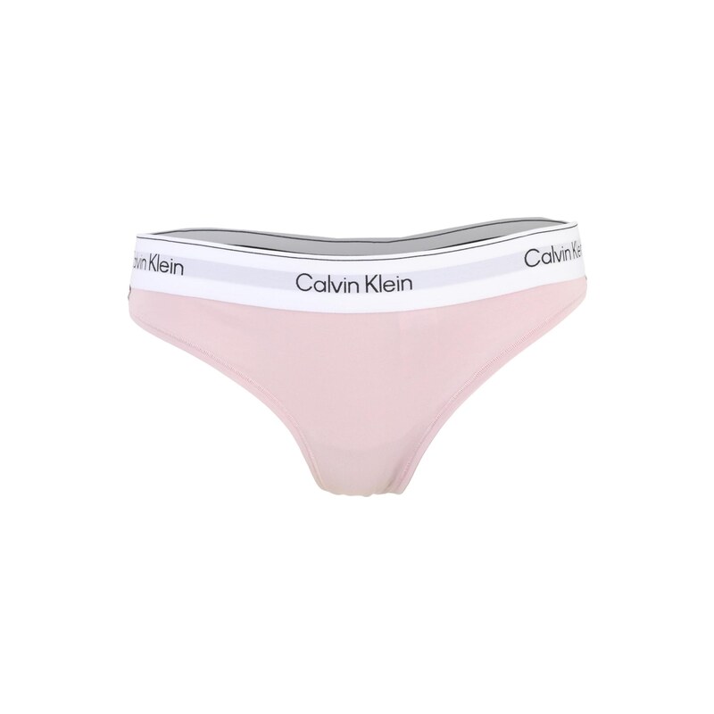 Calvin Klein Underwear Tanga světle šedá / růže / černá / bílá