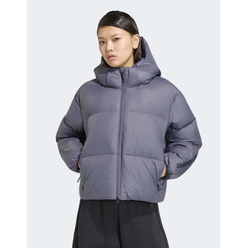 adidas performance Z.n.e. puffer down jacket in aurora onix