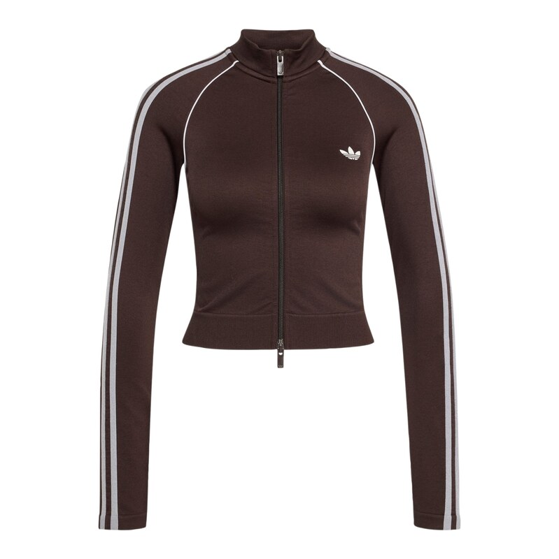 ADIDAS ORIGINALS Mikina Essentials starobéžová / čokoládová /