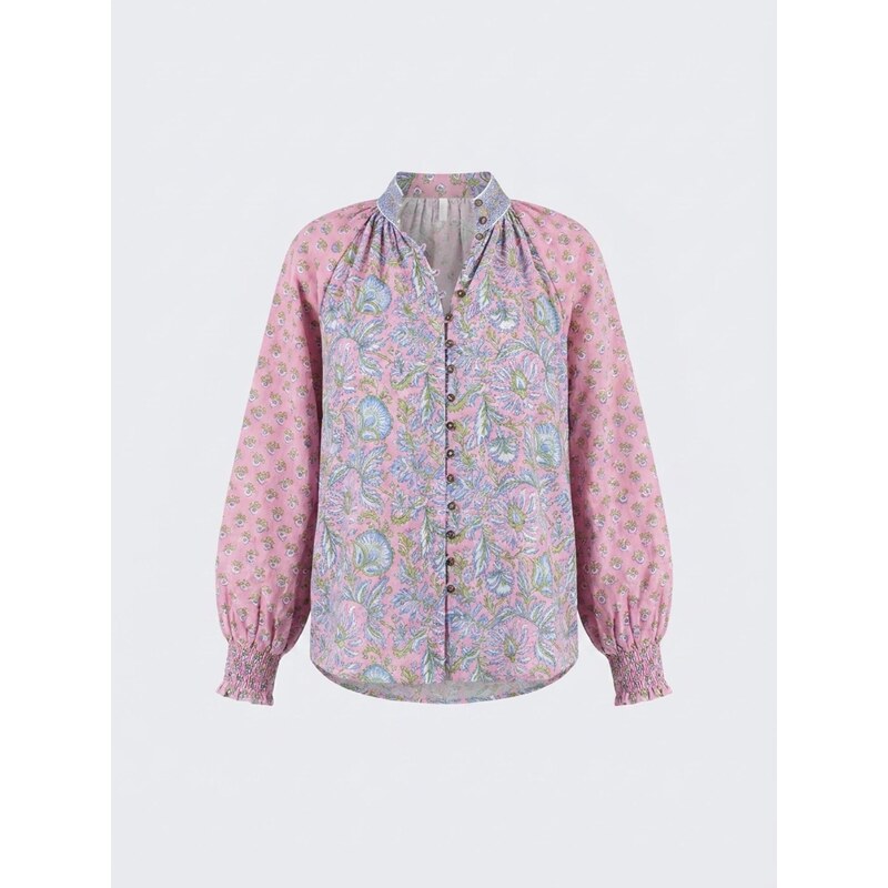 Miss June Halenka Blouse Raquel růžová