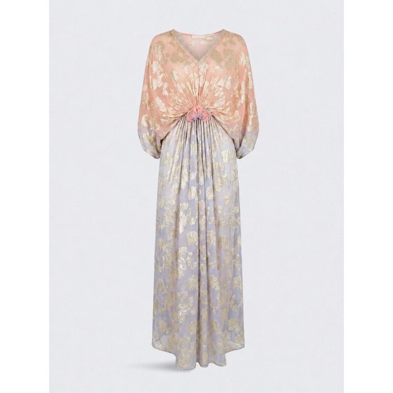 Miss June Šaty Caftan Long Pastel mix barev
