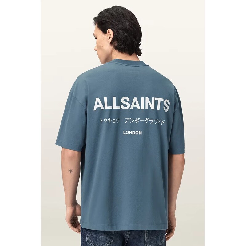 AllSaints oversize tričko pánské bavlněné MINA