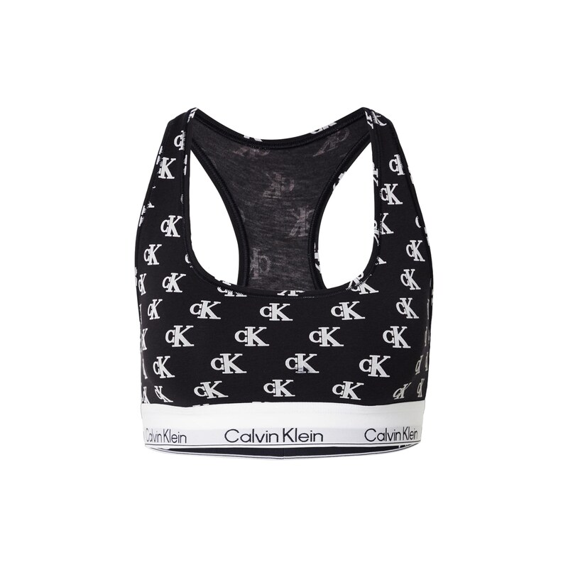 Calvin Klein Underwear Podprsenka světle šedá / černá / bílá