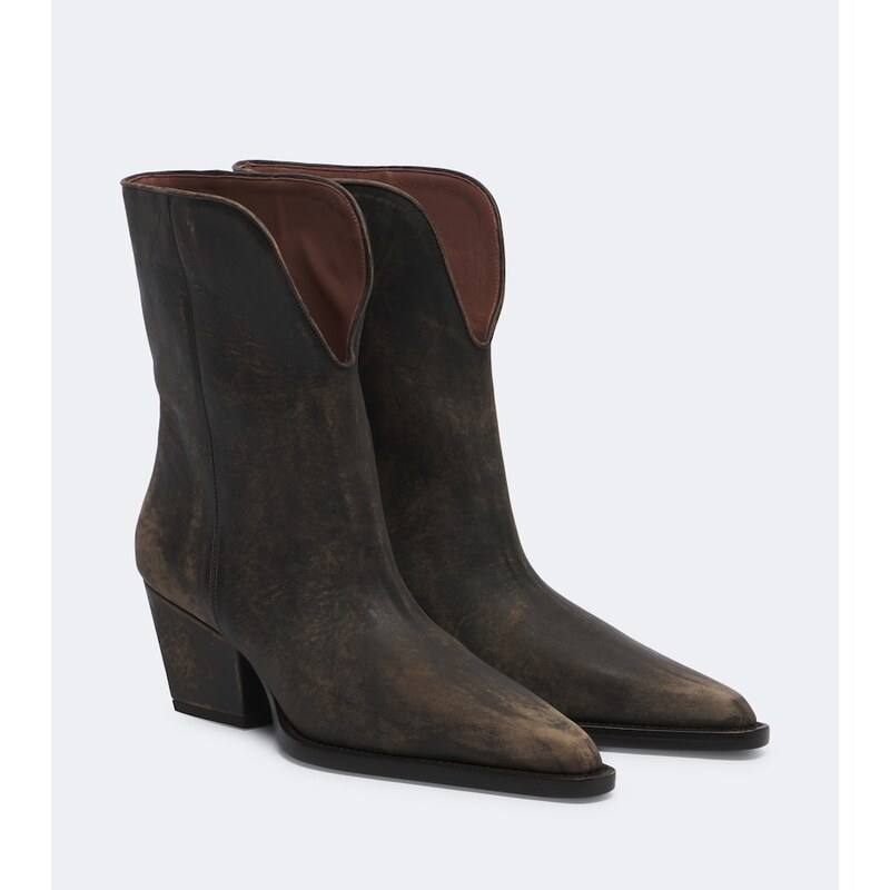 Paris Texas Jane leather cowboy boots