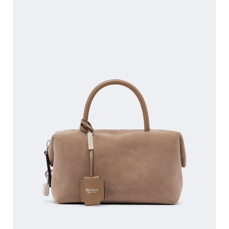 Kabelka Max Mara z kůže, barva clay
