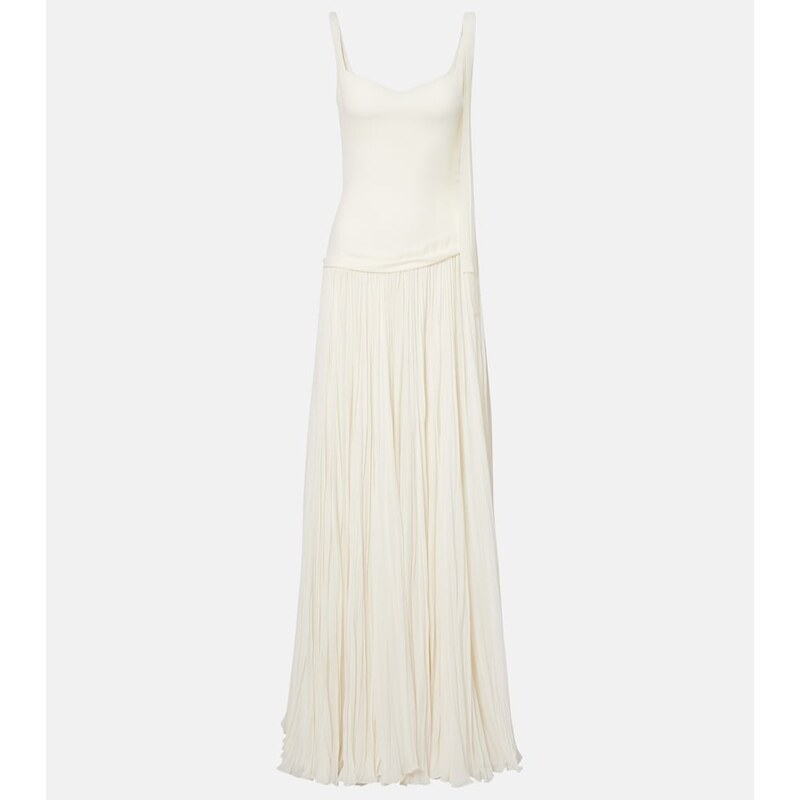 Marmar Halim CrÃªpe gown