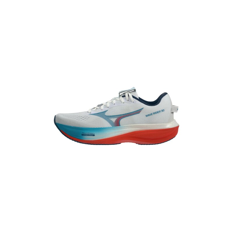 MIZUNO Běžecká obuv modrá / tmavě oranžová / bílá