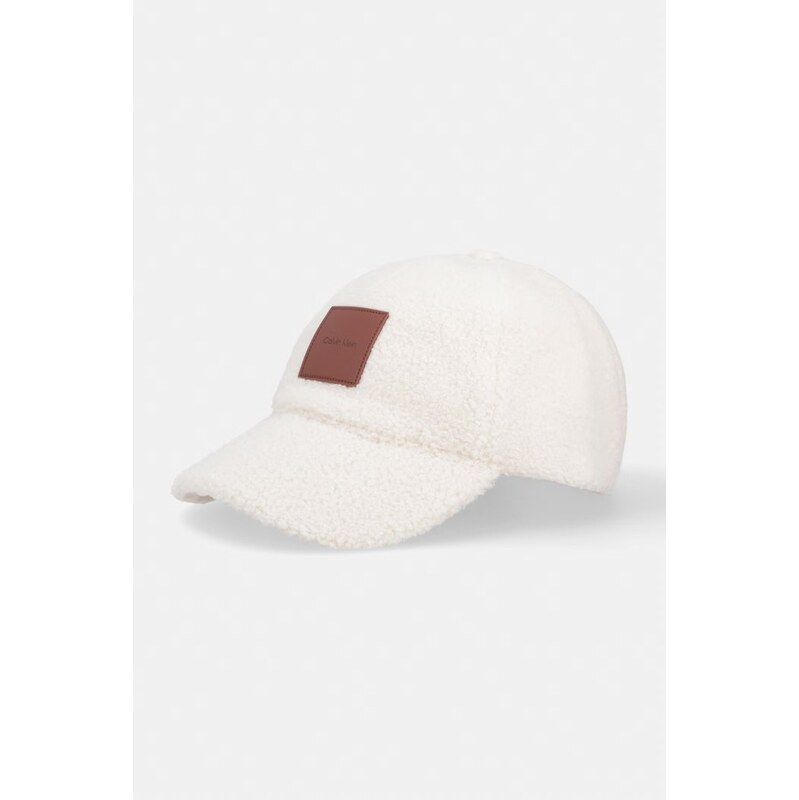 Calvin Klein baseballová čepice dámská fleecová