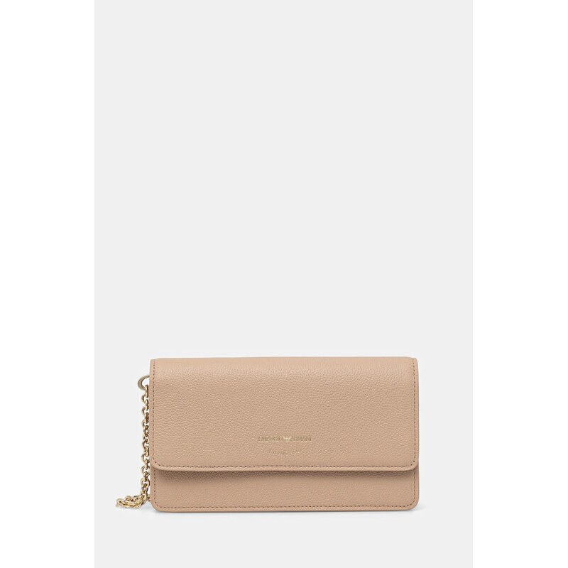Emporio Armani Kožené psaníčko Emporio Armani
