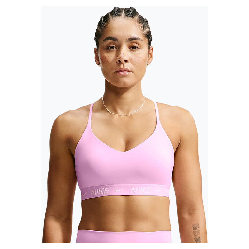 Sportovní podprsenka Nike Indy Light Support pink rise