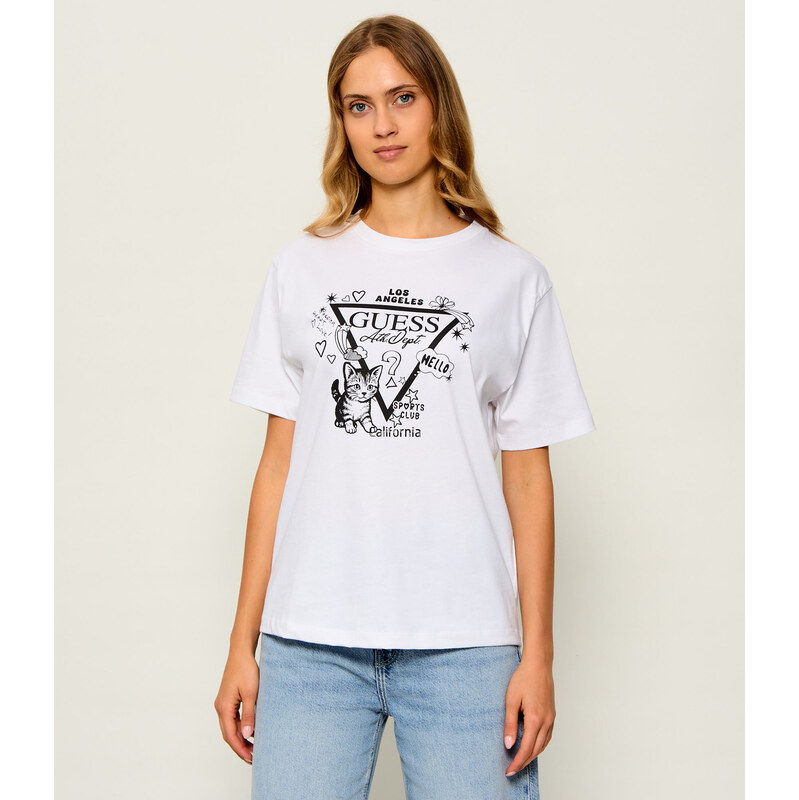 GUESS ACTIVE Tričko Kitten | regular fit