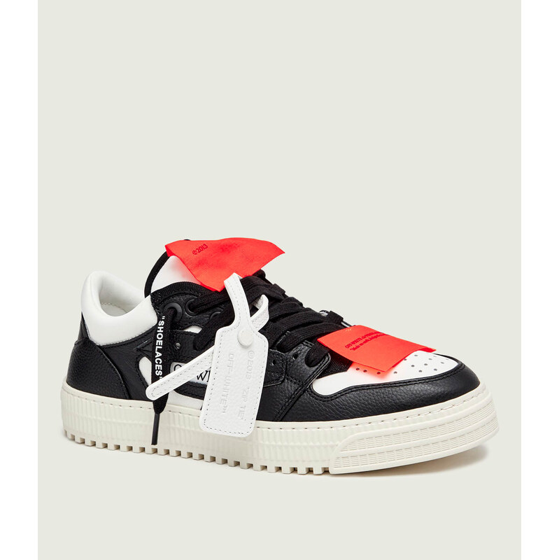 OFF-WHITE Kožené tenisky M-Low top 3.0 Off Court