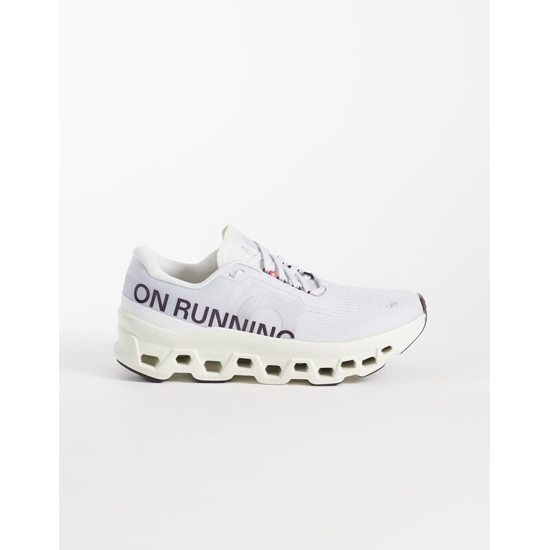 ON Cloudmonster 1 running trainers in lilac and white - LILAC