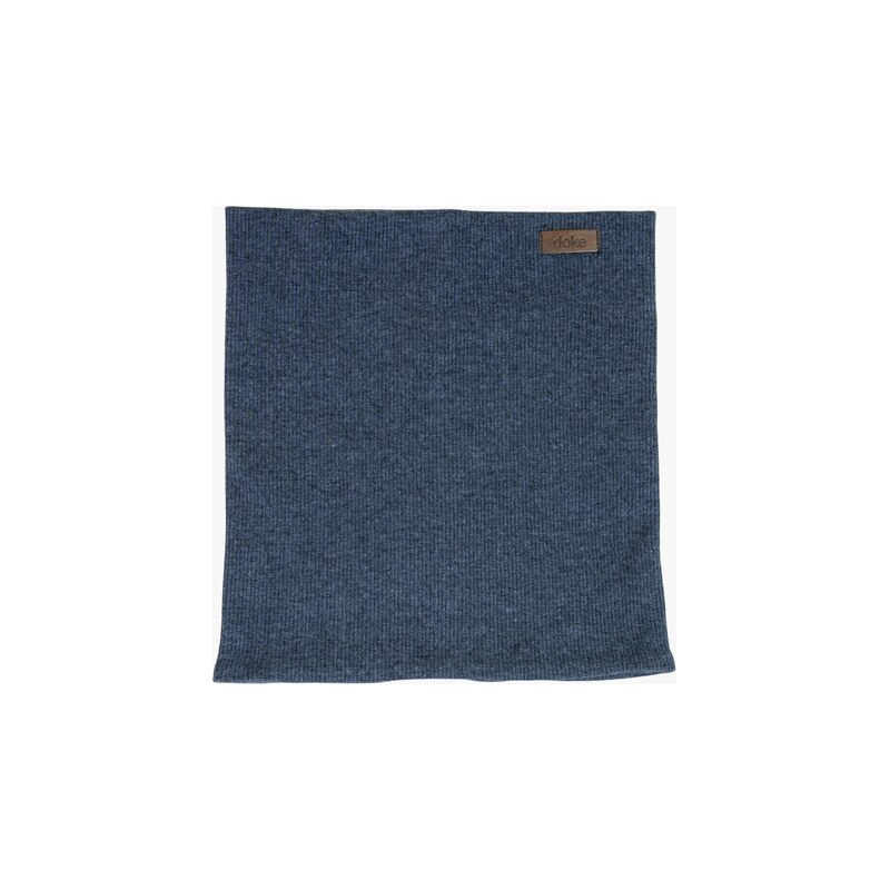 DOKE Dětský bavlněný nákrčník rib jeans