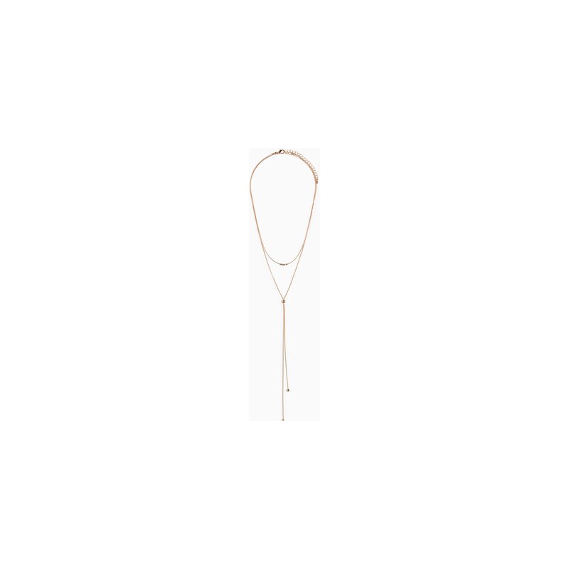 H&M - Náhrdelník ve tvaru Y - Zlatá