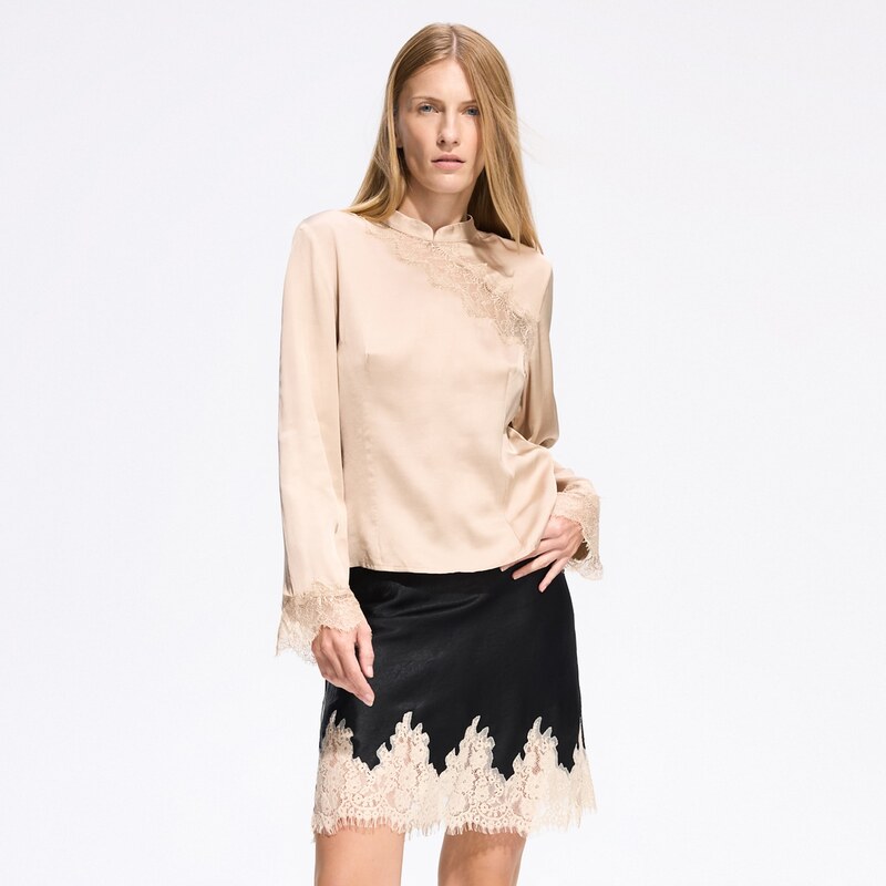 Reserved - LADIES` SKIRT - černý