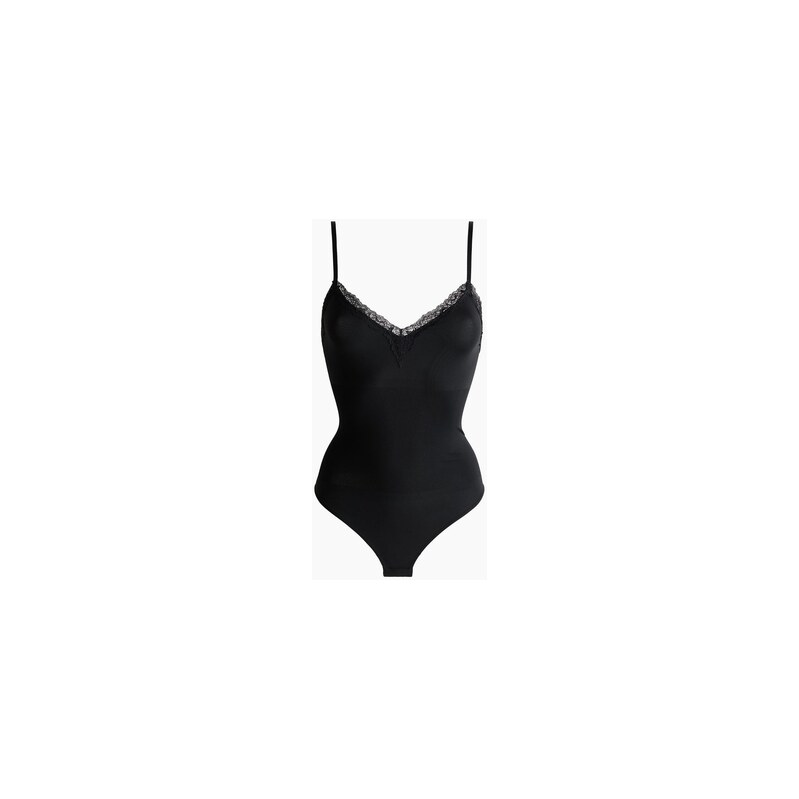 H&M - Body Light Shape Thong - Černá