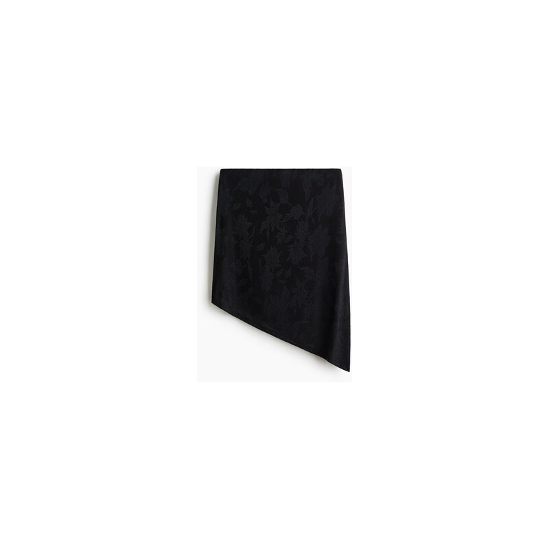 H&M - Top bandeau z žakárového žerzeje. - Černá
