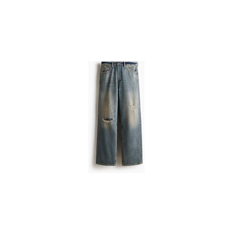 H&M - Loose Jeans - Denim Blue