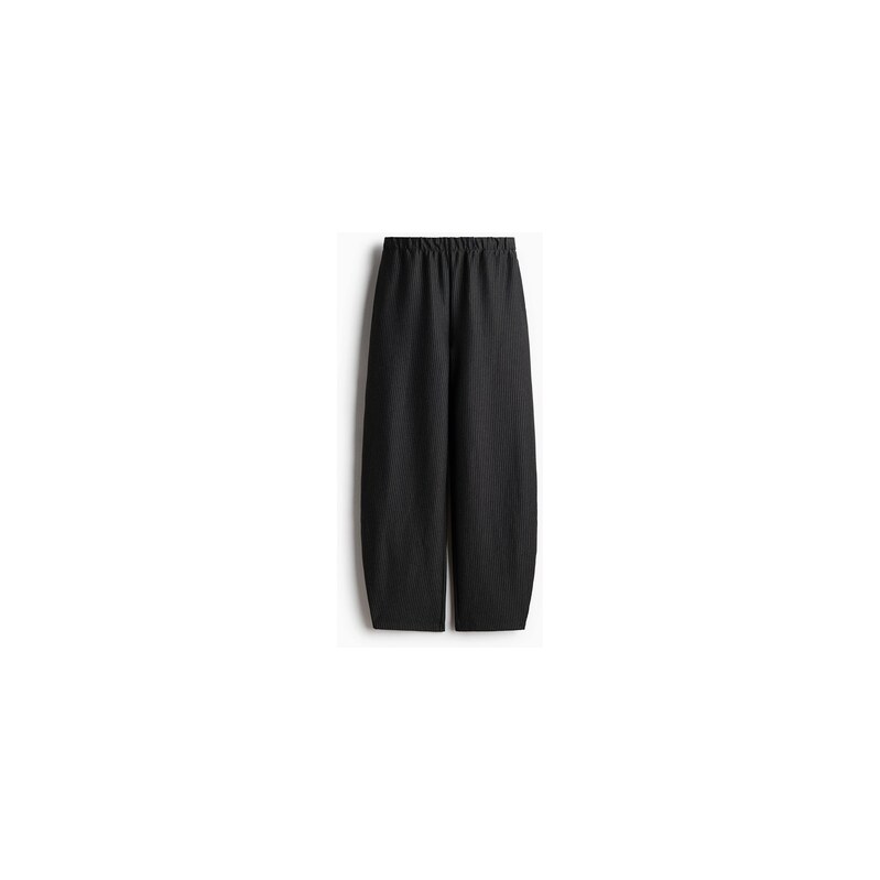 H&M - Soudkovité kalhoty Ponte di Roma - Black