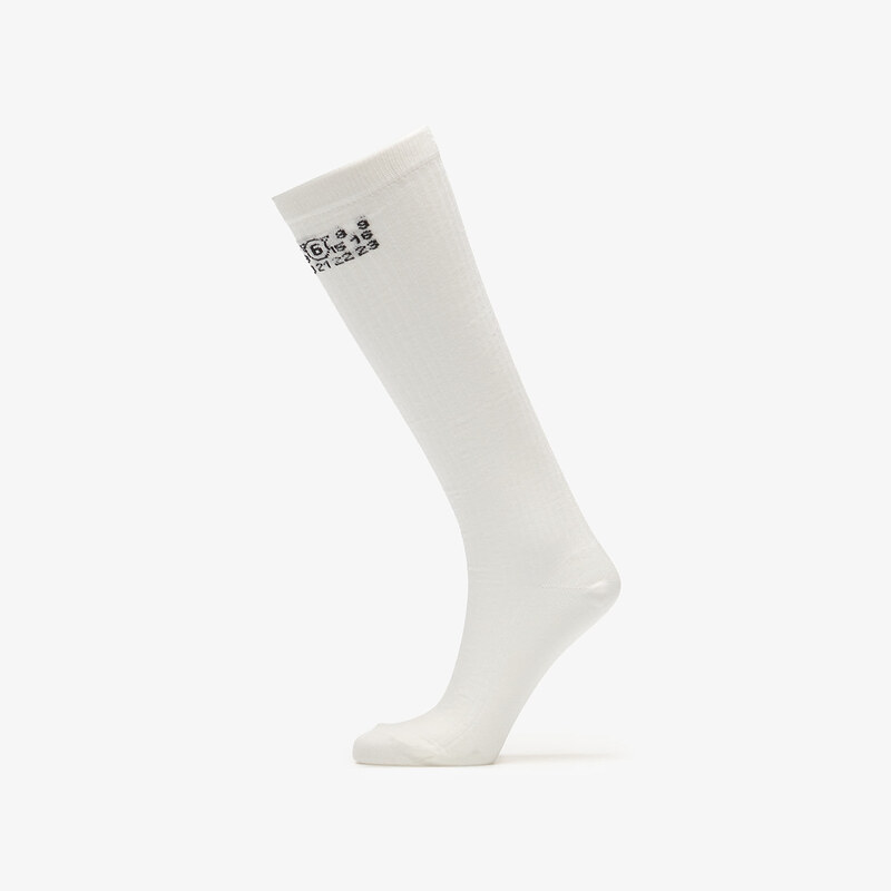 MM6 Maison Margiela Ponožky MM6 Bootleg UNISEX Off White S