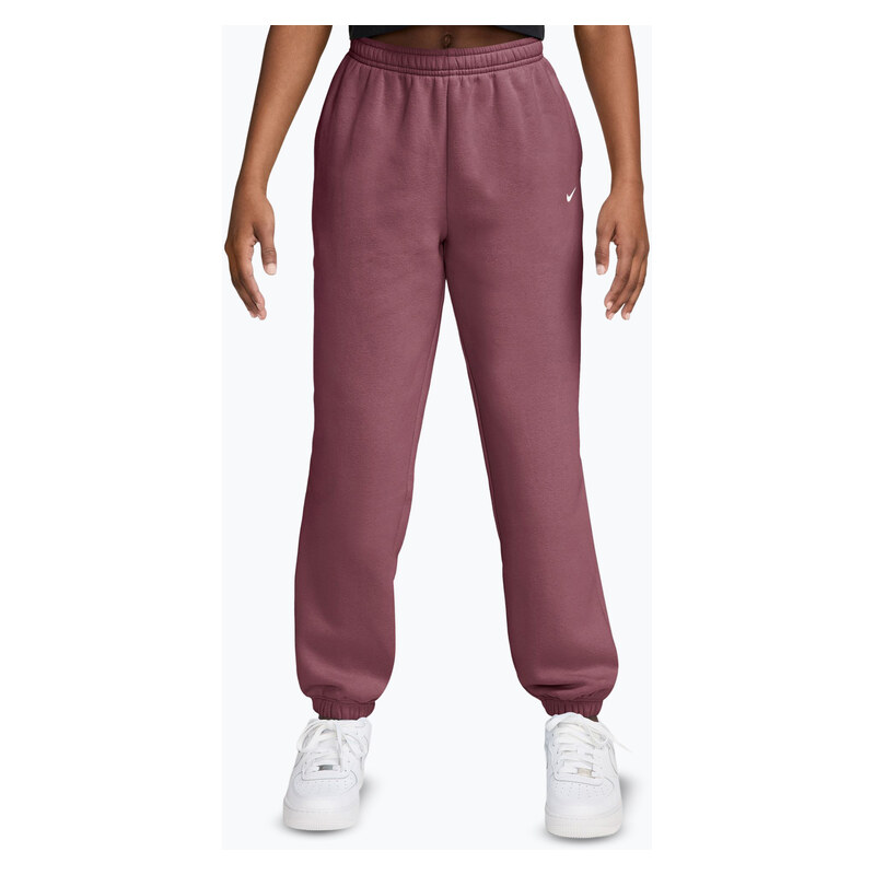 Dětské kalhoty Nike Sportswear Studio Fleece pink smoke/white