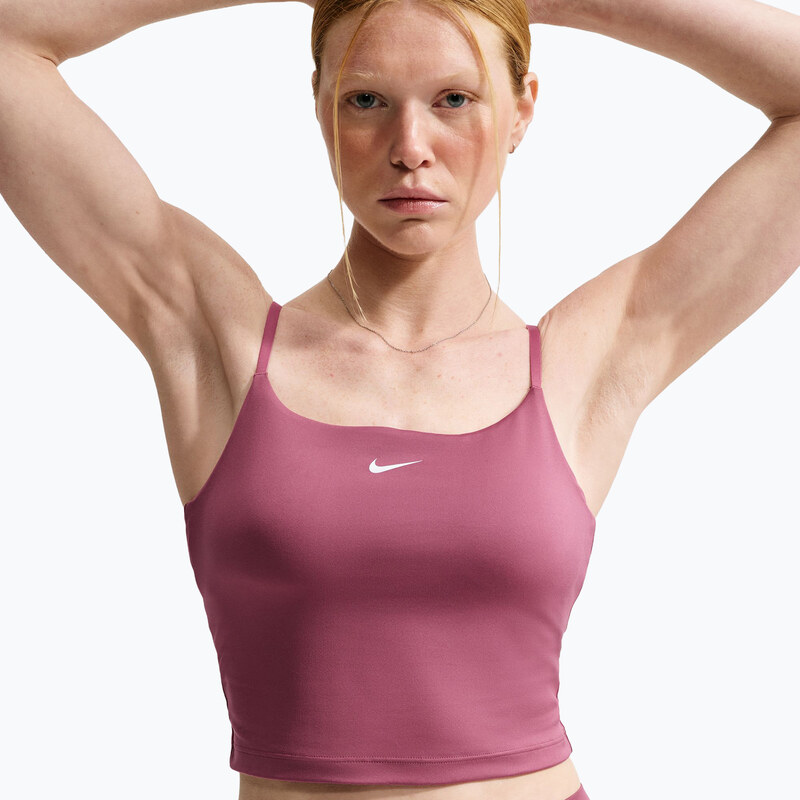 Dámské tréninkové tričko Nike One pink smoke