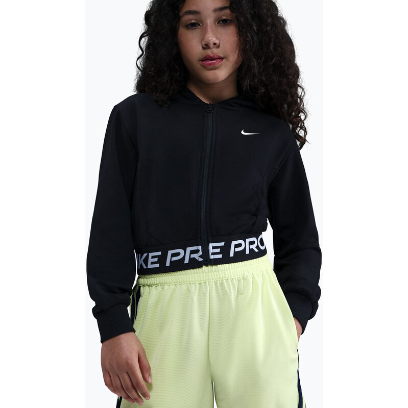 Dětská mikina Nike Pro Fleece black/black/black/white