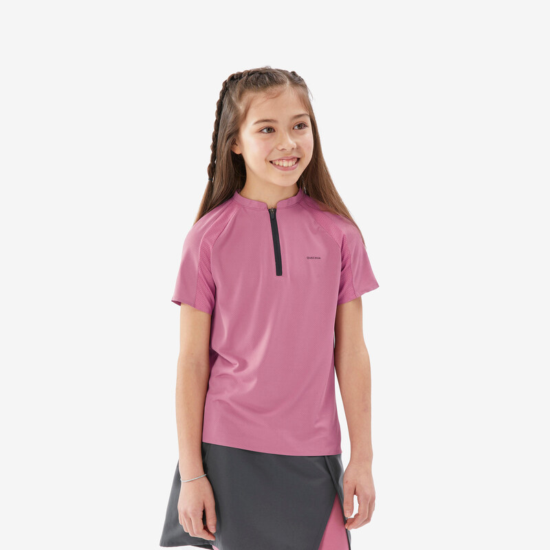 QUECHUA Dětské turistické tričko MH 900 Twin 7–15 let