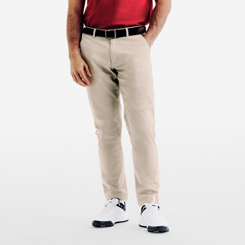 INESIS Pánské bavlněné golfové chino kalhoty MW500