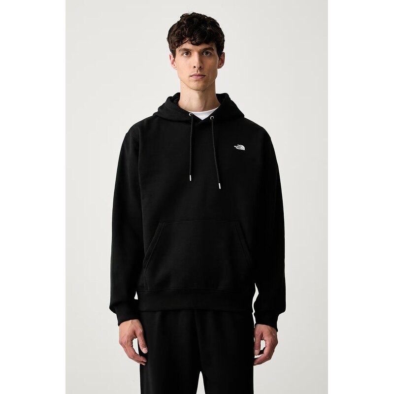 The North Face mikina s kapucí pánská s bavlnou Essential