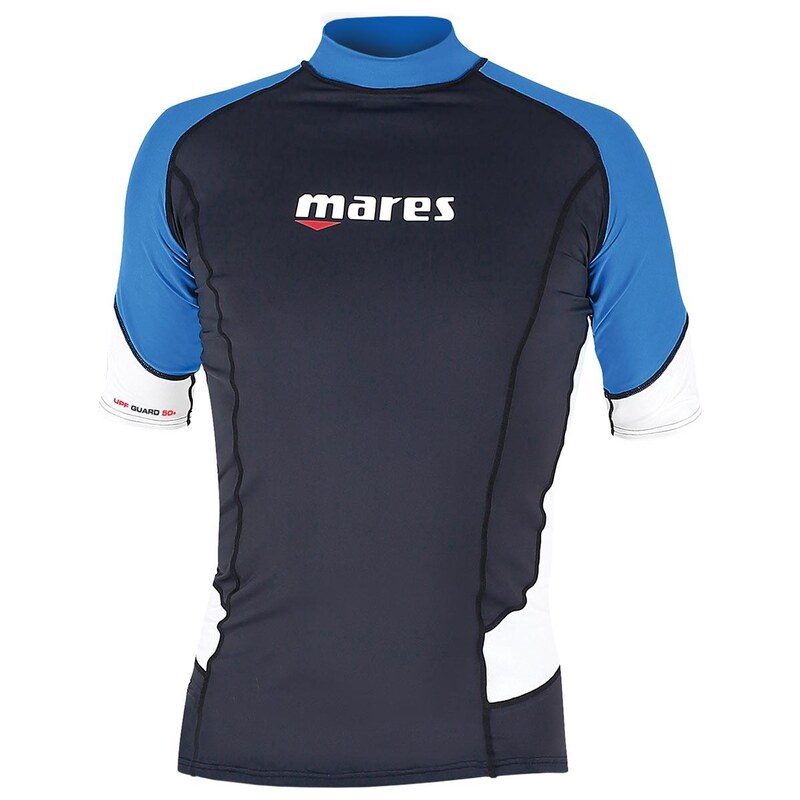 MARES Pánské lycrové triko RASHGUARD, krátký rukáv