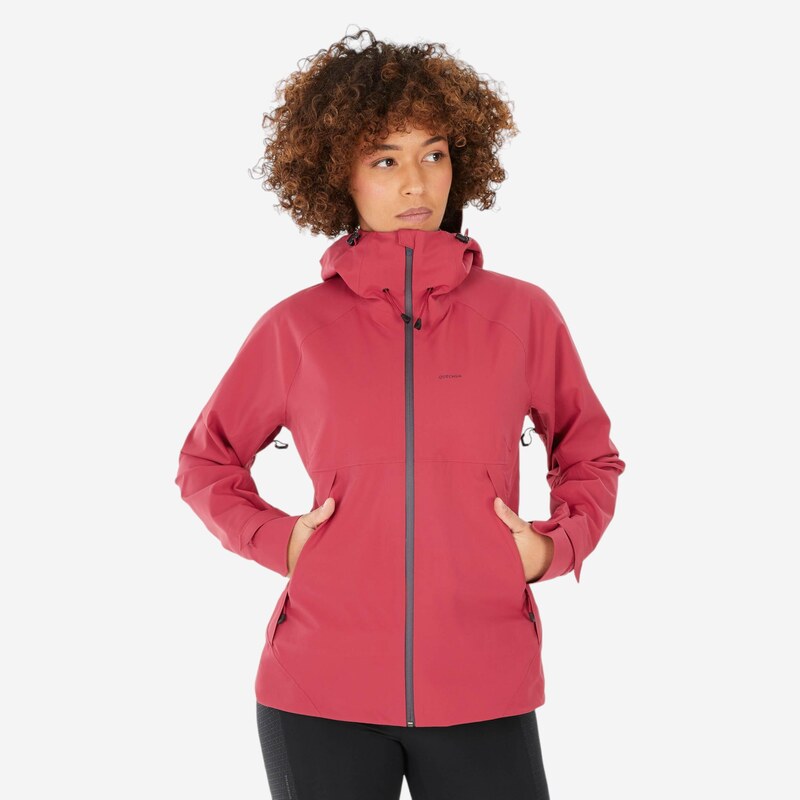 QUECHUA Dámská turistická bunda nepromokavá MH500