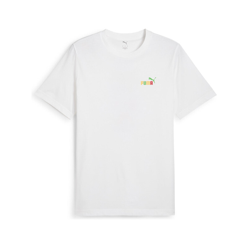 PUMA Graphics PUMA Back Tee PUMA White