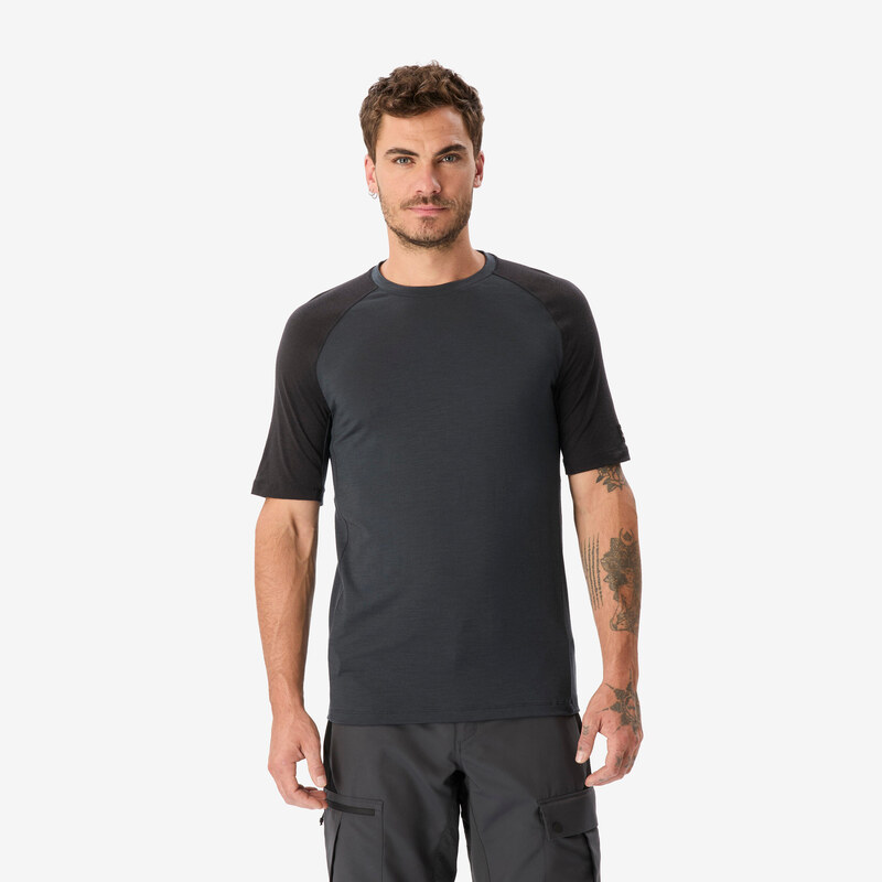 SIMOND Pánské turistické tričko z vlny merino Merino Resist 116960796
