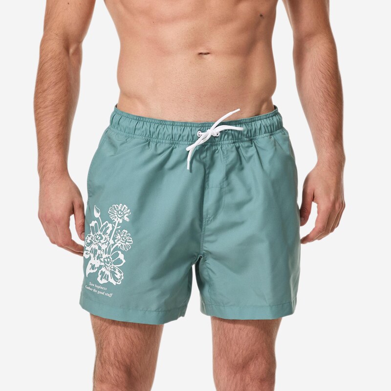 DECATHLON Pánské surfařské kraťasy 100 krátké 15 Rad