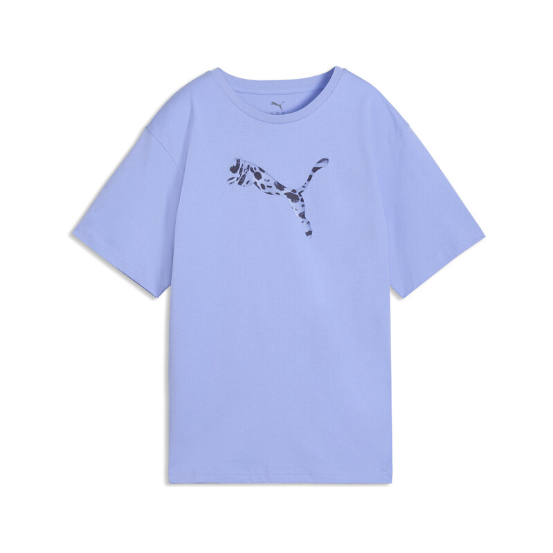 PUMA Dámské tričko relaxed leopardí potisk Essentials Graphics