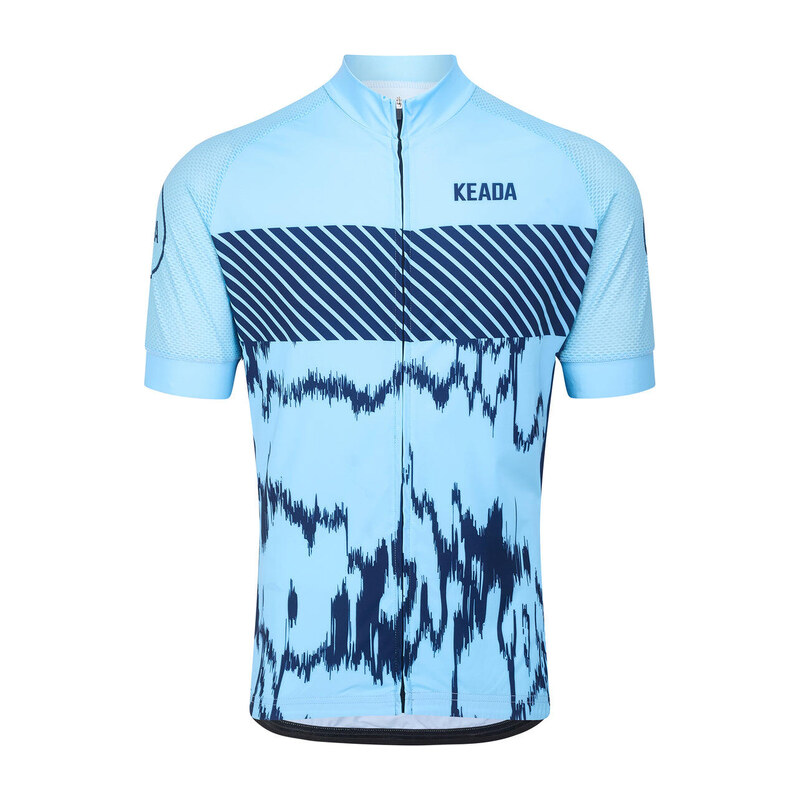 KEADA SPORTS Pánský cyklistický dres s krátkým rukávem