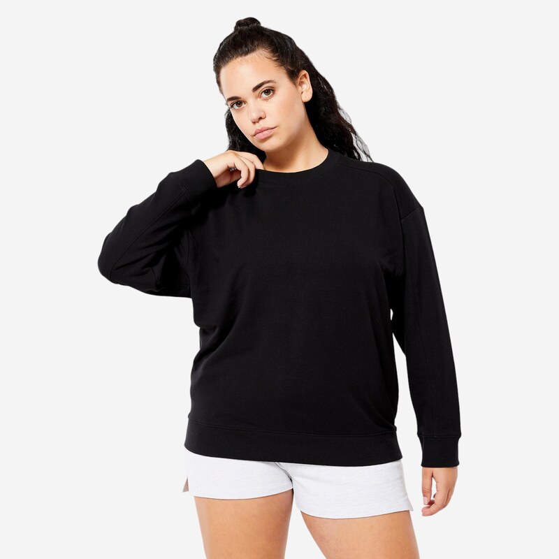 DOMYOS Dámská mikina Oversize