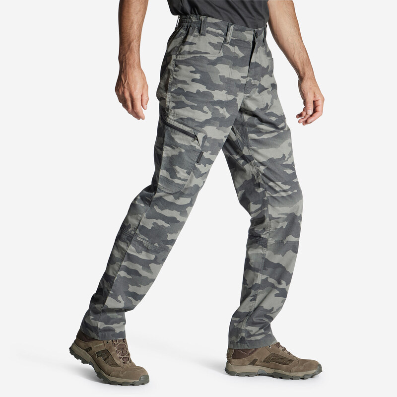 SOLOGNAC Lehké maskovací kalhoty Camo 100