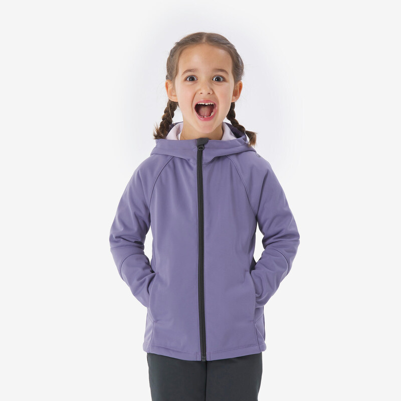QUECHUA Dětská turistická softshellová bunda MH 900 2–6 let