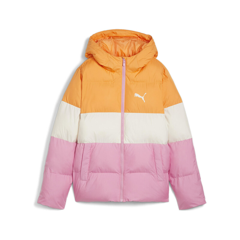 PUMA Bunda s kapucí pro mládež PUMA Mauved Out Pink