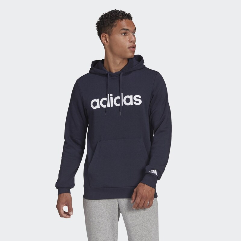 ADIDAS Mikina s kapucí adidas Essentials Linear Logo