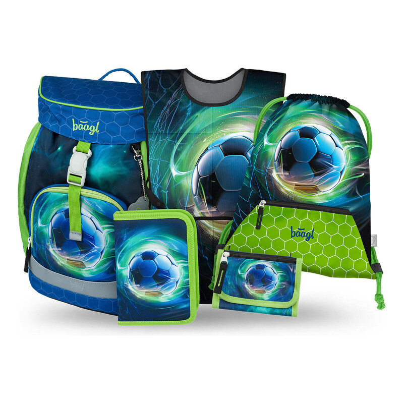 BAAGL Školní set Airy Fotbal Míč III