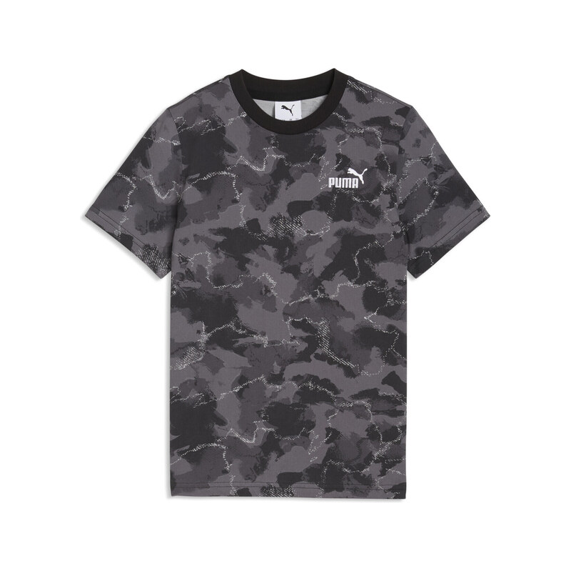 PUMA Dětské tričko maskáčový potisk Essentials PUMA
