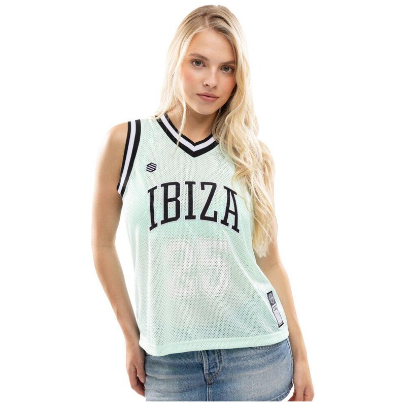 SIROKO Dámský basketbalový dres IBZ Destí Water Green