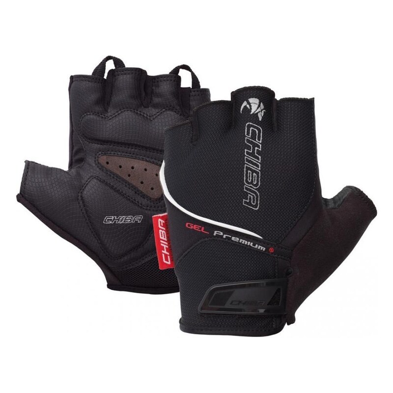 CHIBA Cyklo rukavice Chiba GEL PREMIUM s gelovou dlaní