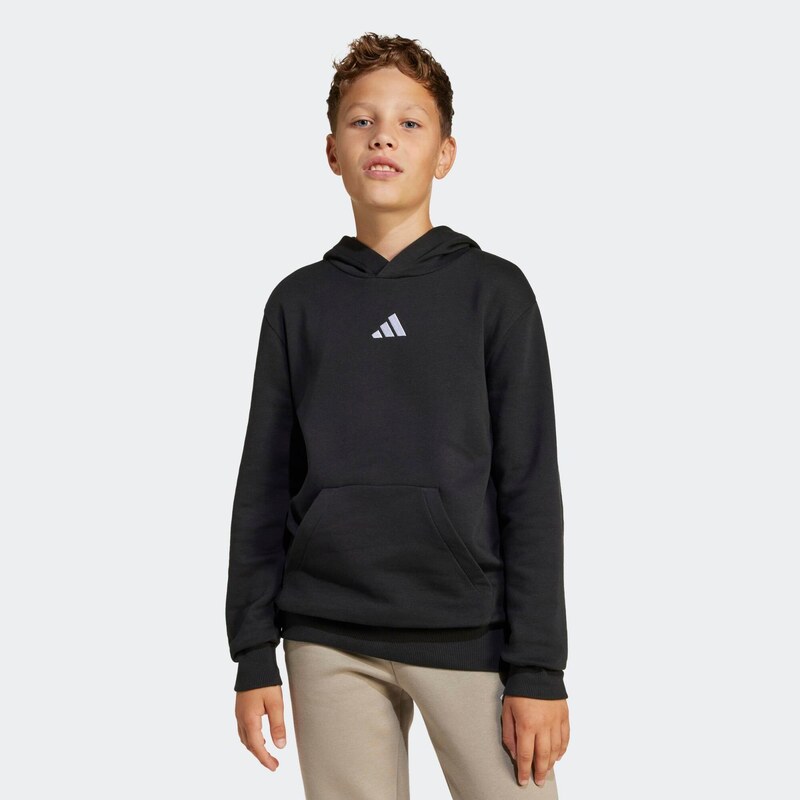 ADIDAS Dětská bavlněná mikina s kapucí