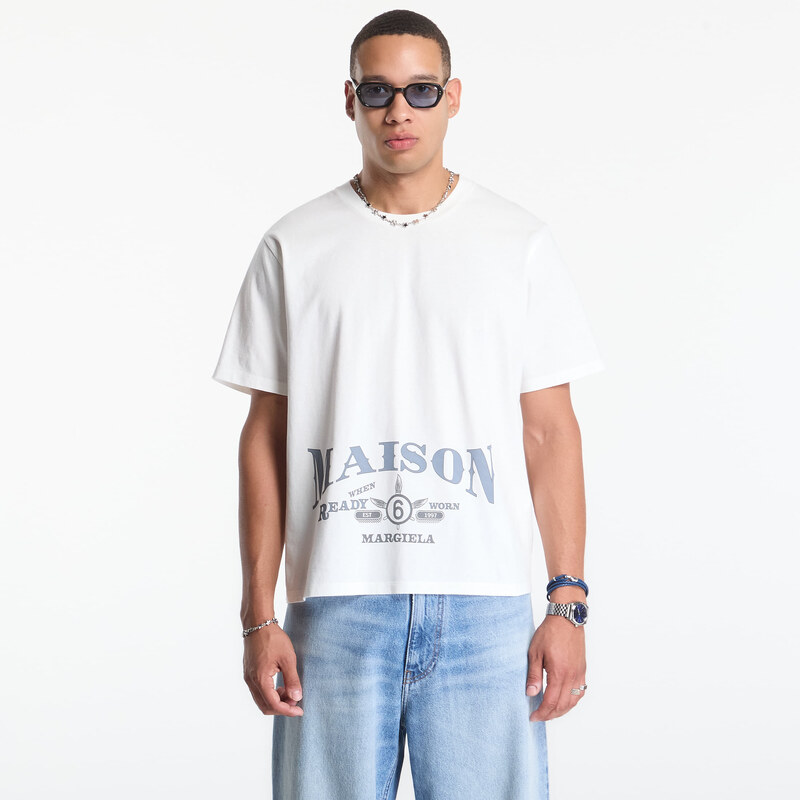 MM6 Maison Margiela Tričko MM6 T-Shirt Off White L
