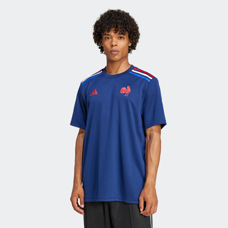 ADIDAS Tréninkový ragbyový dres francouzského národního týmu